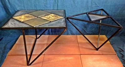 coffee table in cubism style.